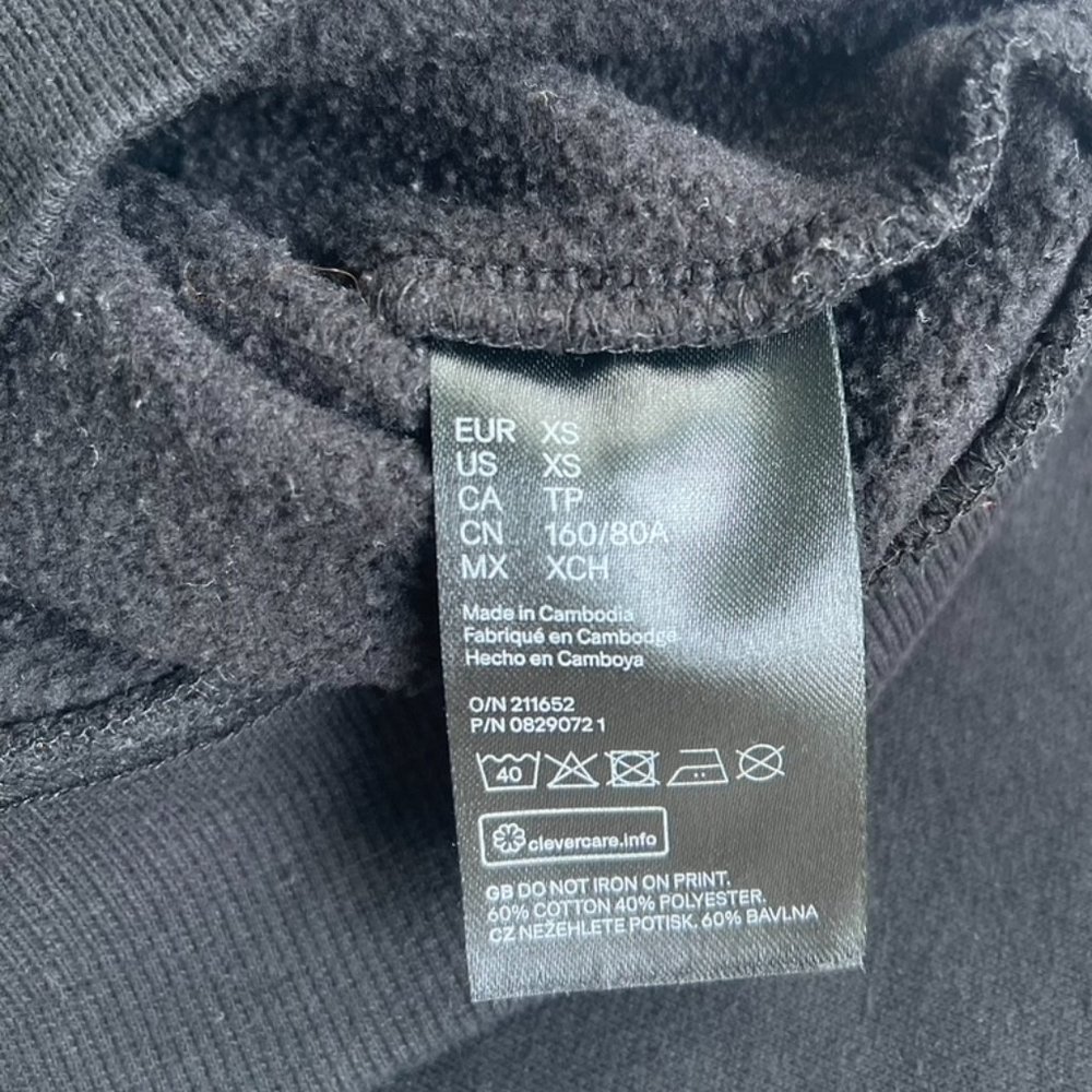 Billie Eilish Black Cotton Sweatshirt Unisex Size XS - Picture 11 of 11